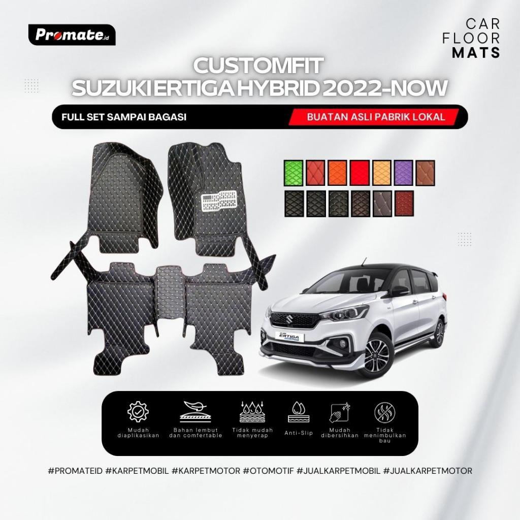 Promate Id Karpet Mobil Suzuki Ertiga Hybrid 2022-now fullset bagasi