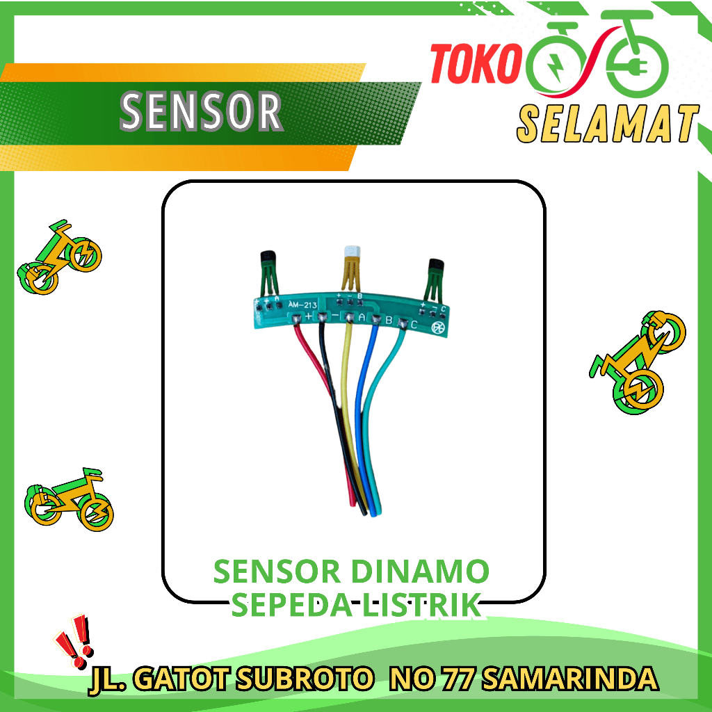 SENSOR DINAMO SEPEDA LISTRIK