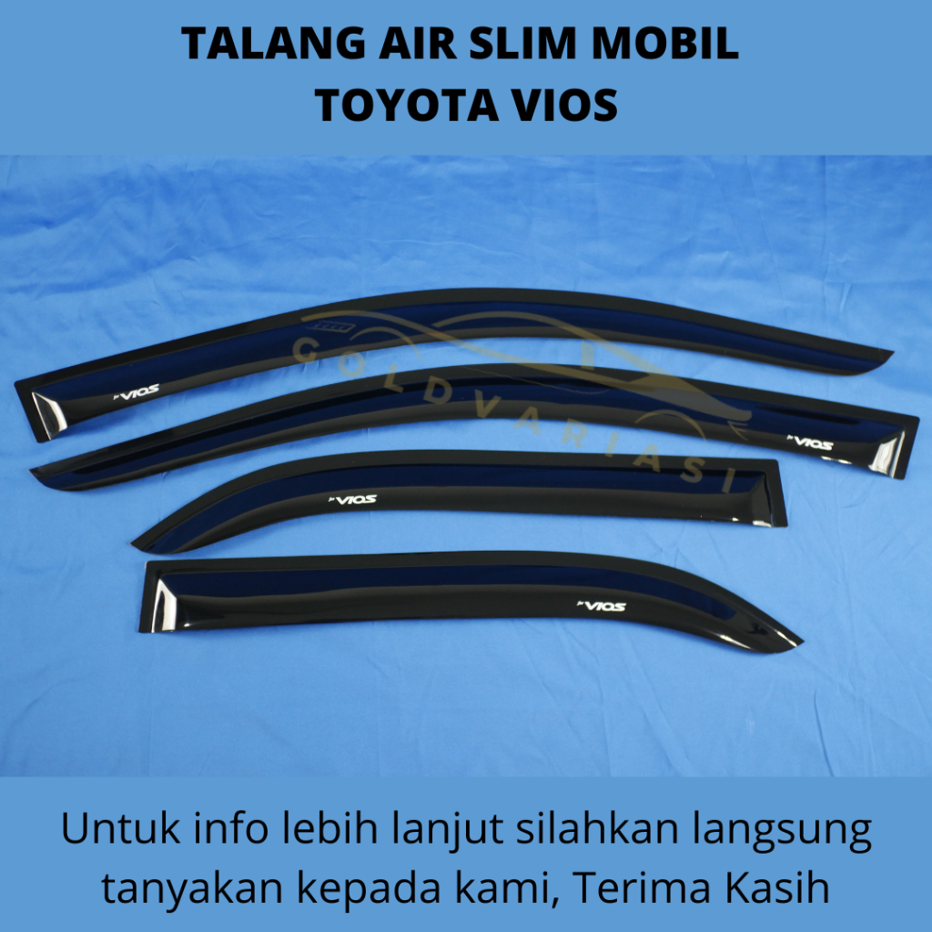 Talang Air Slim Mobil Toyota Vios Awal Lama 2002 2003 2004 2005 2006 Awal Lama Generasi Ke 1 Gen 1 S