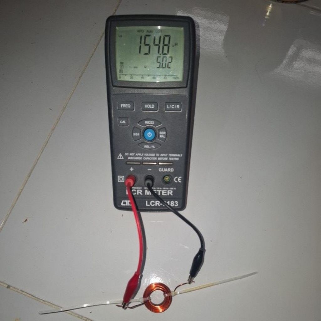 coil lilitan crossover pasif 0.15mh 1mm