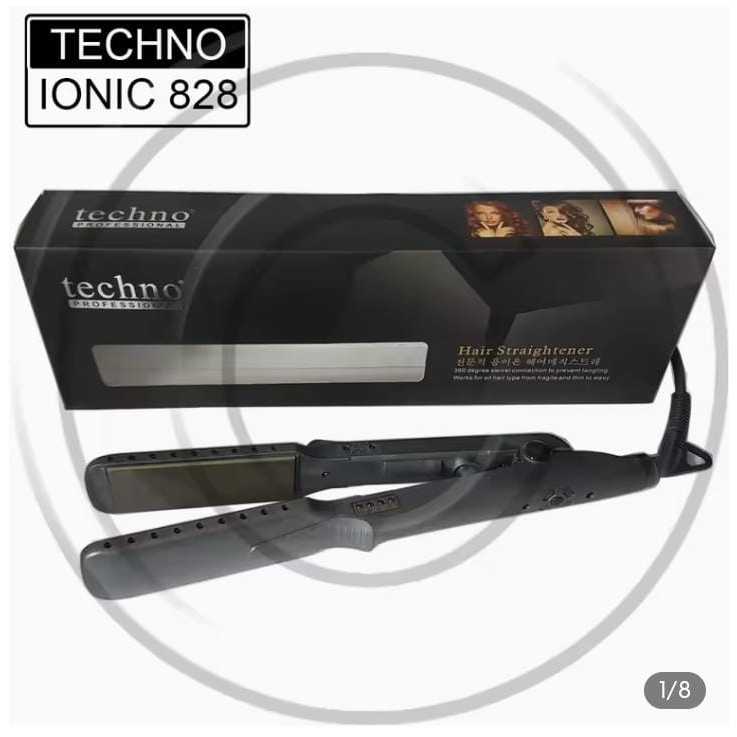 CATOKAN RAMBUT PLAT LEBAR IONIC + OZONE MERK TECHNO PRO 3228 (ORIGINAL)