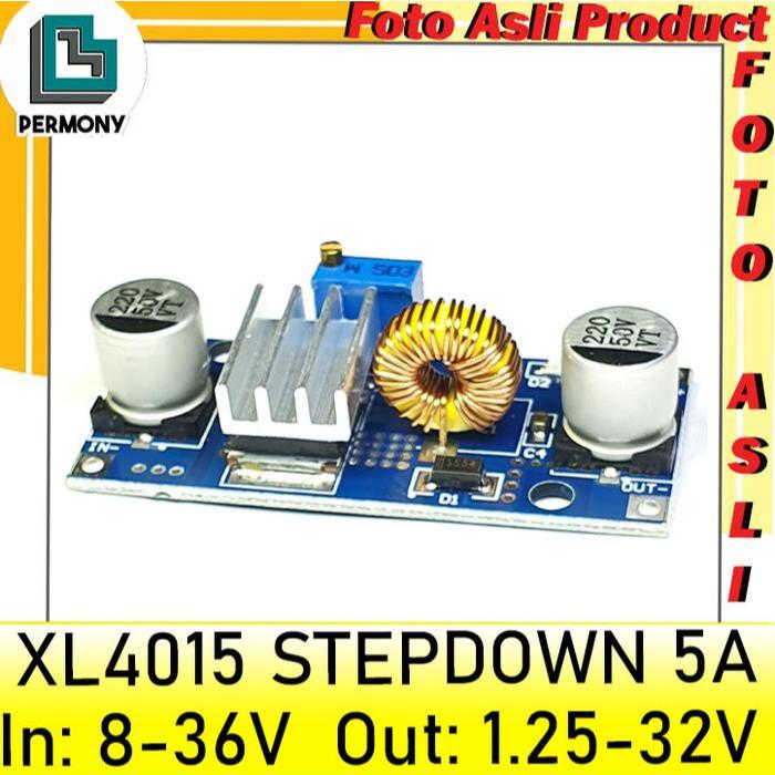 XL4015 DC/DC Buck/Step Down Adjustable Converter 5A 75W / Step Down XL4015