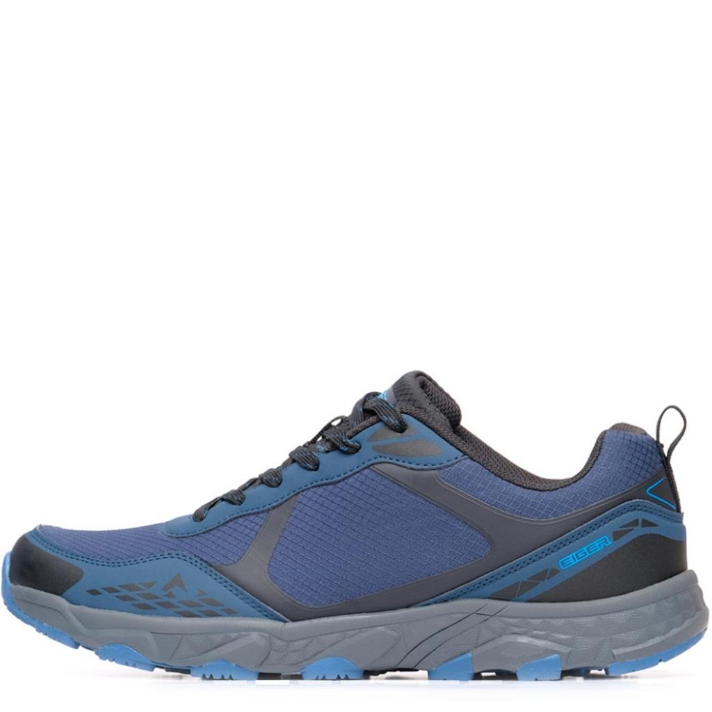 SEPATU TRAIL RUNNING EIGER 4980 CLOUDRUN 2.0 - HIKING SHOES PRIA WANITA - SEPATU OUTDOOR - HITAM