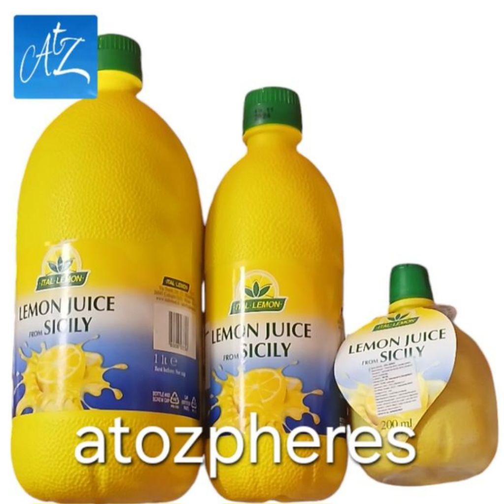 Minuman jus buah lemon ITAL LEMON JUICE from SICILY 200ml / 500ml / 1L