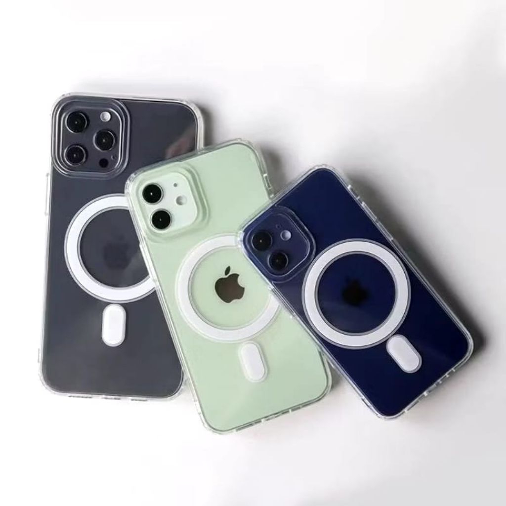 Magnetik case Bening IPHONE 7 PLUS-IPHONE 8 PLUS-IPHONE X/XS-IPHONE XS MAX-IPHONE XR-IPHONE 11-IPHON