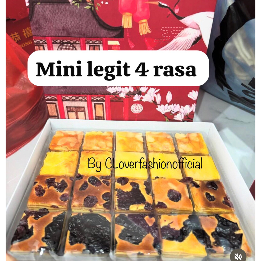 OCO CAKE PRUNE CAKE / KUE LAPIS LEGIT OCO / HAMPERS IMLEK CNY/ MINI LEGIT