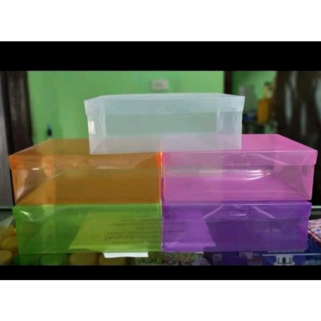 SAS Box Sepatu Transparan Kotak Sepatu Plastik