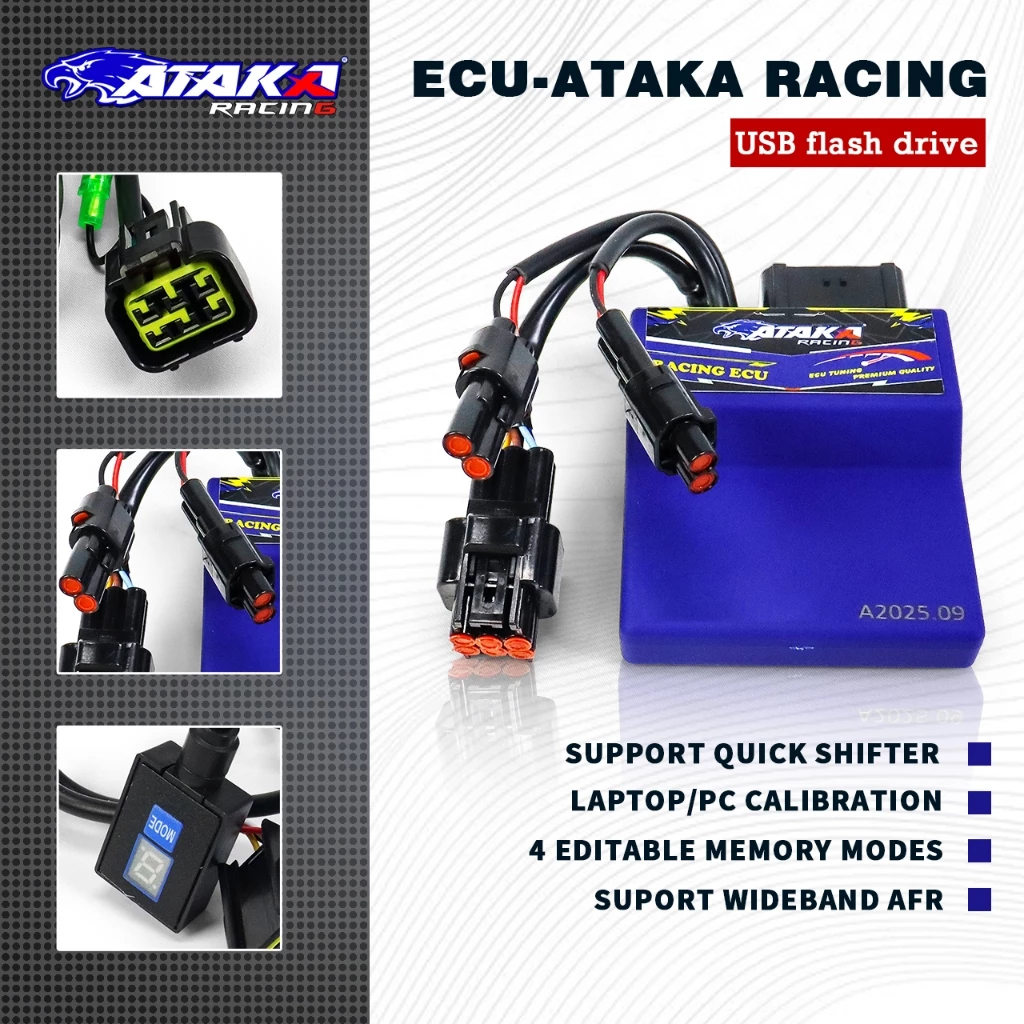 ECU QUICK SHIFTER ATAKA RACING MX KING V1 V2 VIXION NEW SONIC CBR 150R CB150R SUPRA GTR SUPRA X 125 