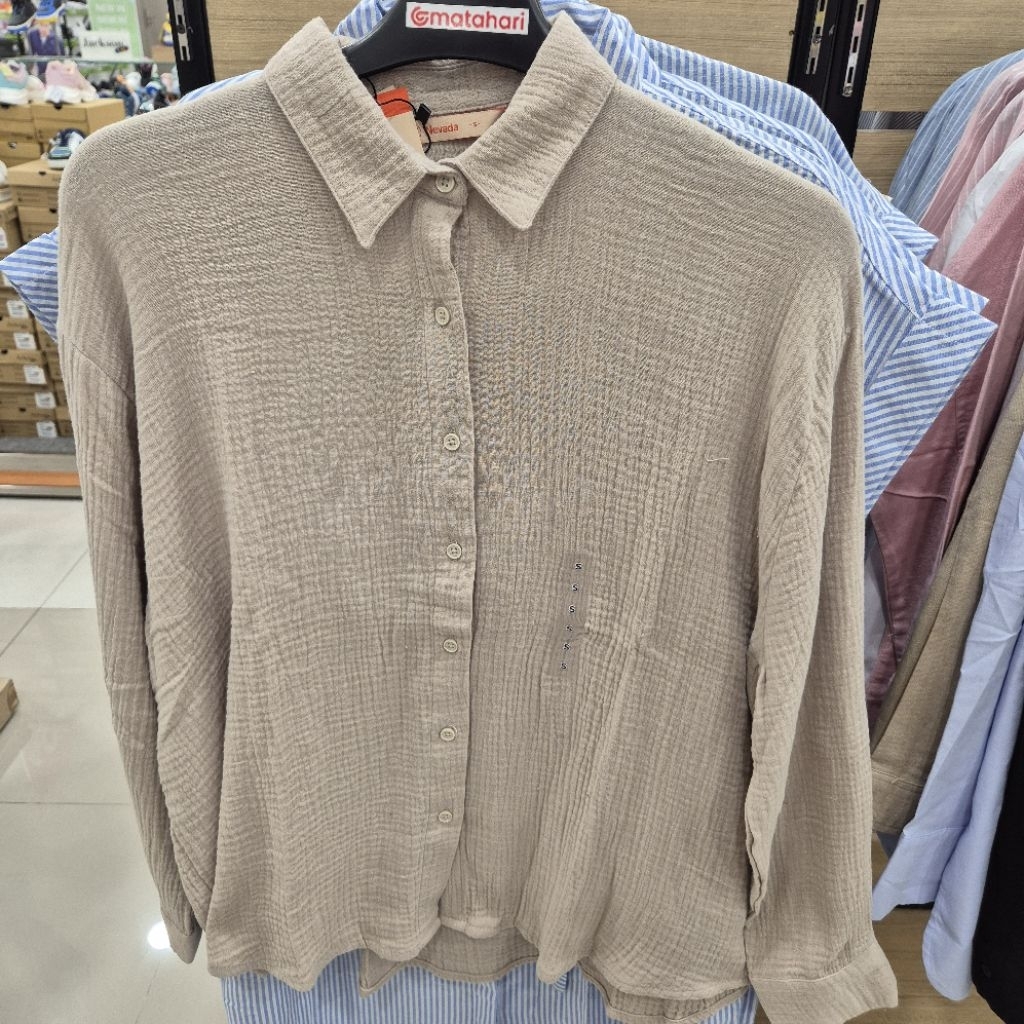 NEVADA Kemeja wanita new arrival size S-XL