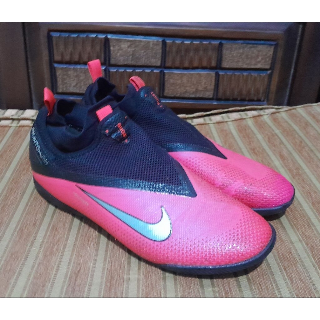 Sepatu Futsal Turf Minisoccer Phantom React vsn PRO.Black Pink