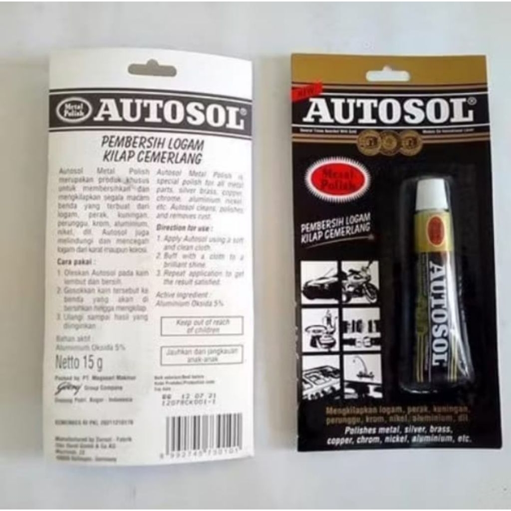 Autosol Metal Polish 15gr