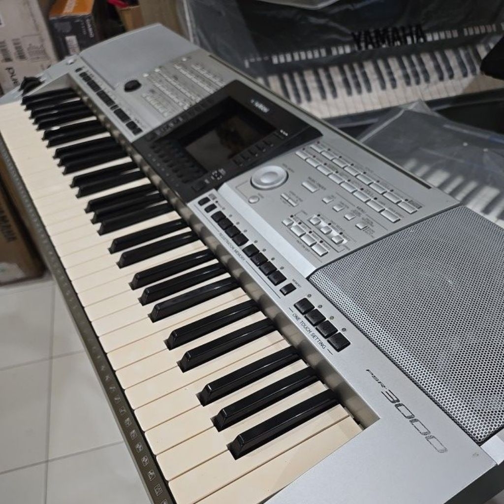 YAMAHA PSR 3000 Keyboard Organ Tunggal Kondisi Second Good Condition