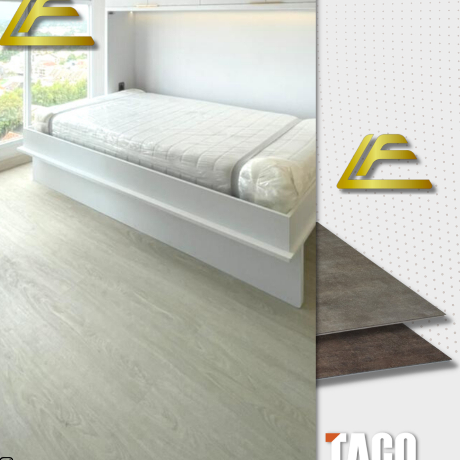 Lantai SPC TACO 5 mm Ultracore 500 | Lantai SPC Motif Stone