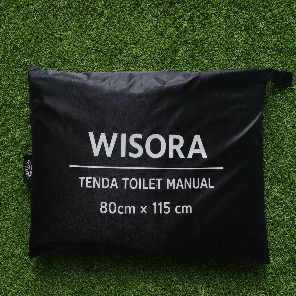 WISORA Tenda Toilet Manual Tenda Toilet Gunung Terbuka TTM