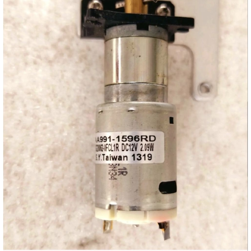 DINAMO GEARBOX MOTOR DC 12 VOLT TORSI TINGGI 100 RPM ORIGINAL