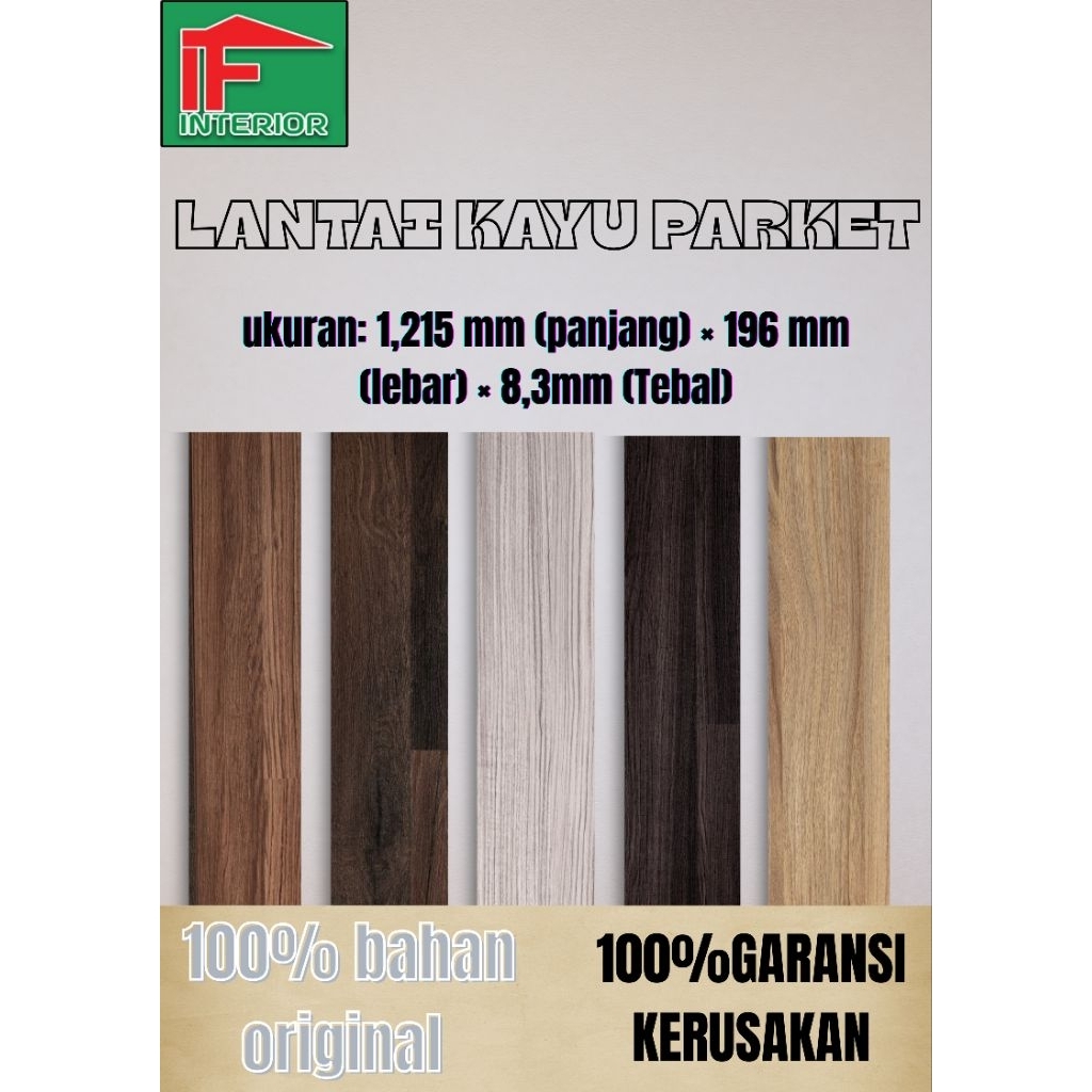 LANTAI KAYU PARKET PREMIUM