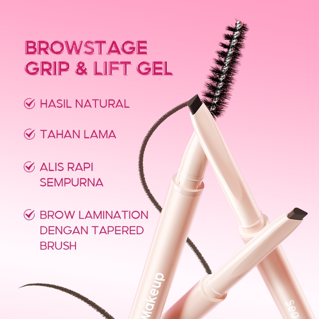 CM | SEA MAKEUP Browstage Micro Pencil | Pensil Alis