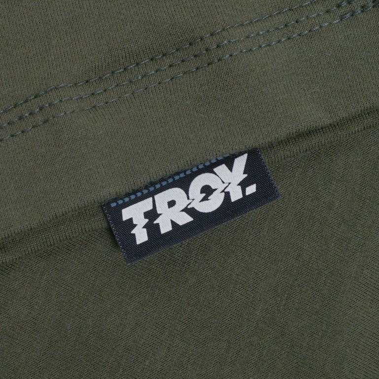 Troy Company Tshirt Army Green Different Cultures - Kaos Lengan Pendek Kaos Hijau Army MTD 2852
