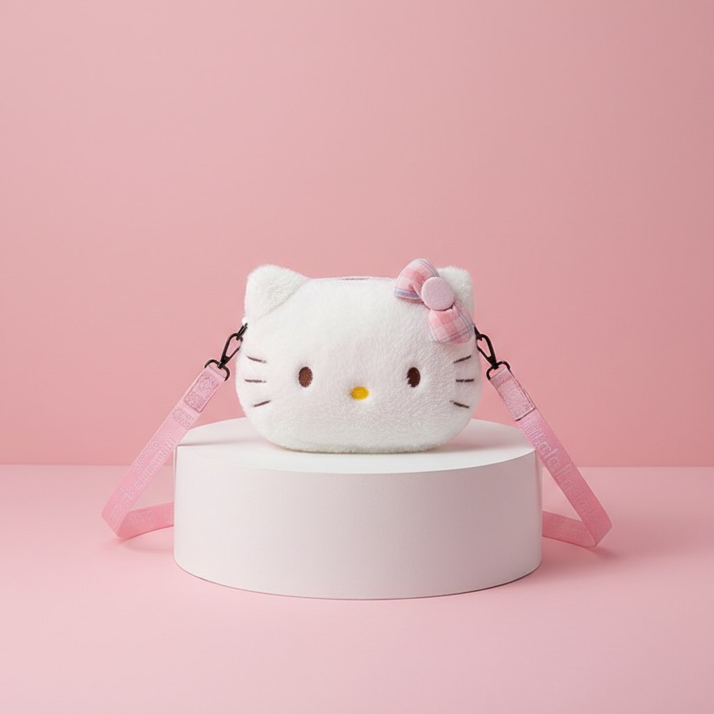 BA2330 BA2331 BA2333 Tas selempang boneka hello kitty my melody lotso winnie the pooh tas bahu bonek