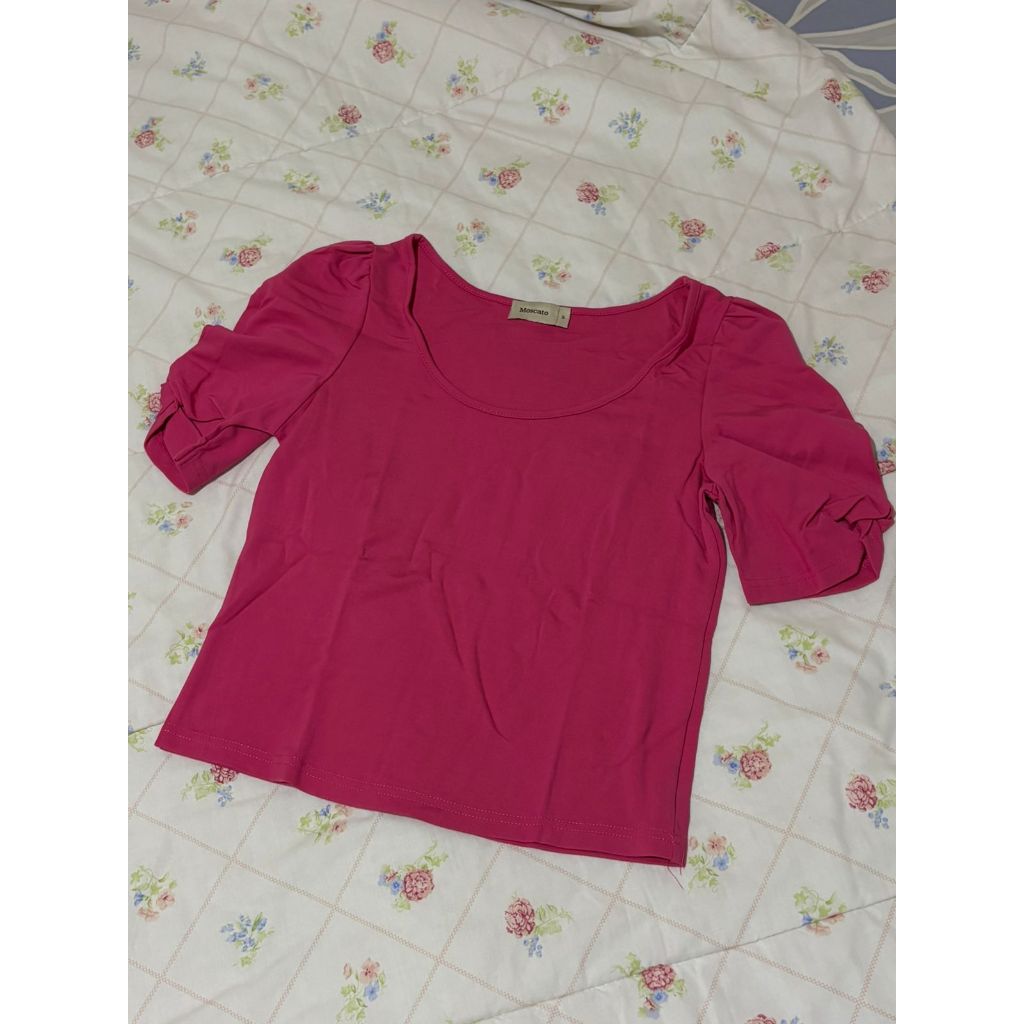 (preloved) Moscato Pink Fuschia Top