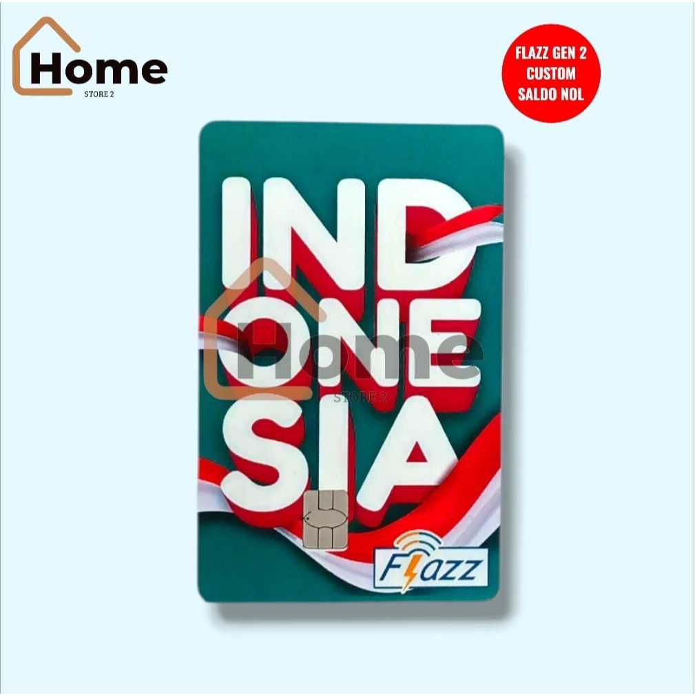KARTU ETOLL FLAZZ BCA GEN 2 CUSTOM DOFF UV SUPPORT NFC - INDONESIA