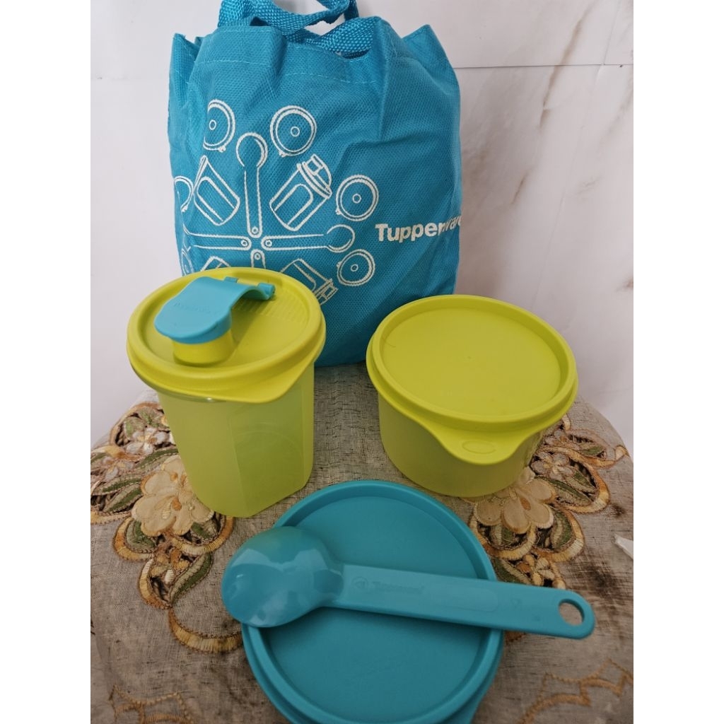 Set Bontot 2warna Tupperware
