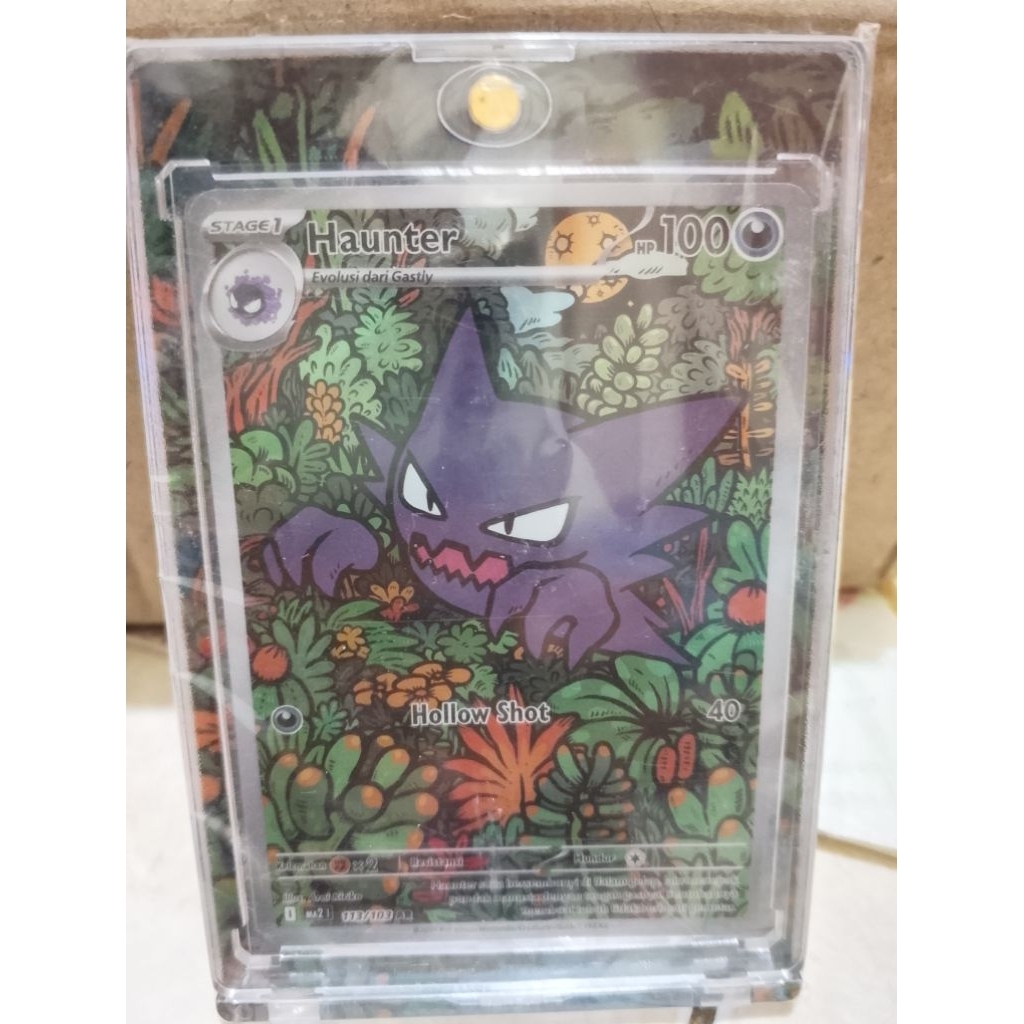 Pokemon TCG Haunter AR ind+fullart magnet toploader