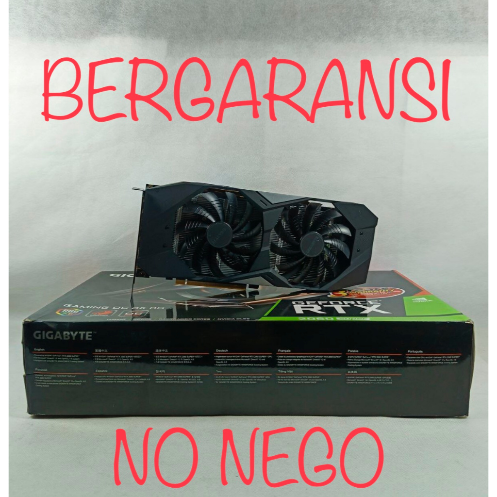 GPU NVIDIA GEFORCE RTX 2060 SUPER 8GB GDDR6 2060S VGA Graphic Card