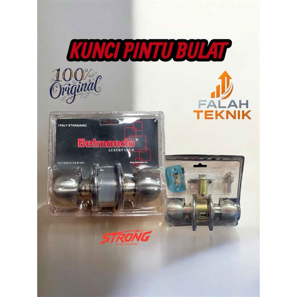 Kunci Bulat untuk pintu kamar mandi dan kamar tidur