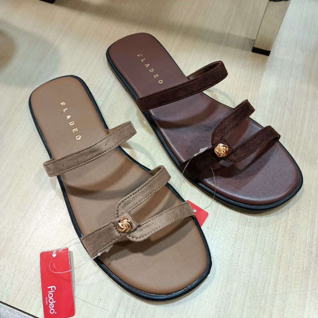 sandal wanita flat FLADEO original
