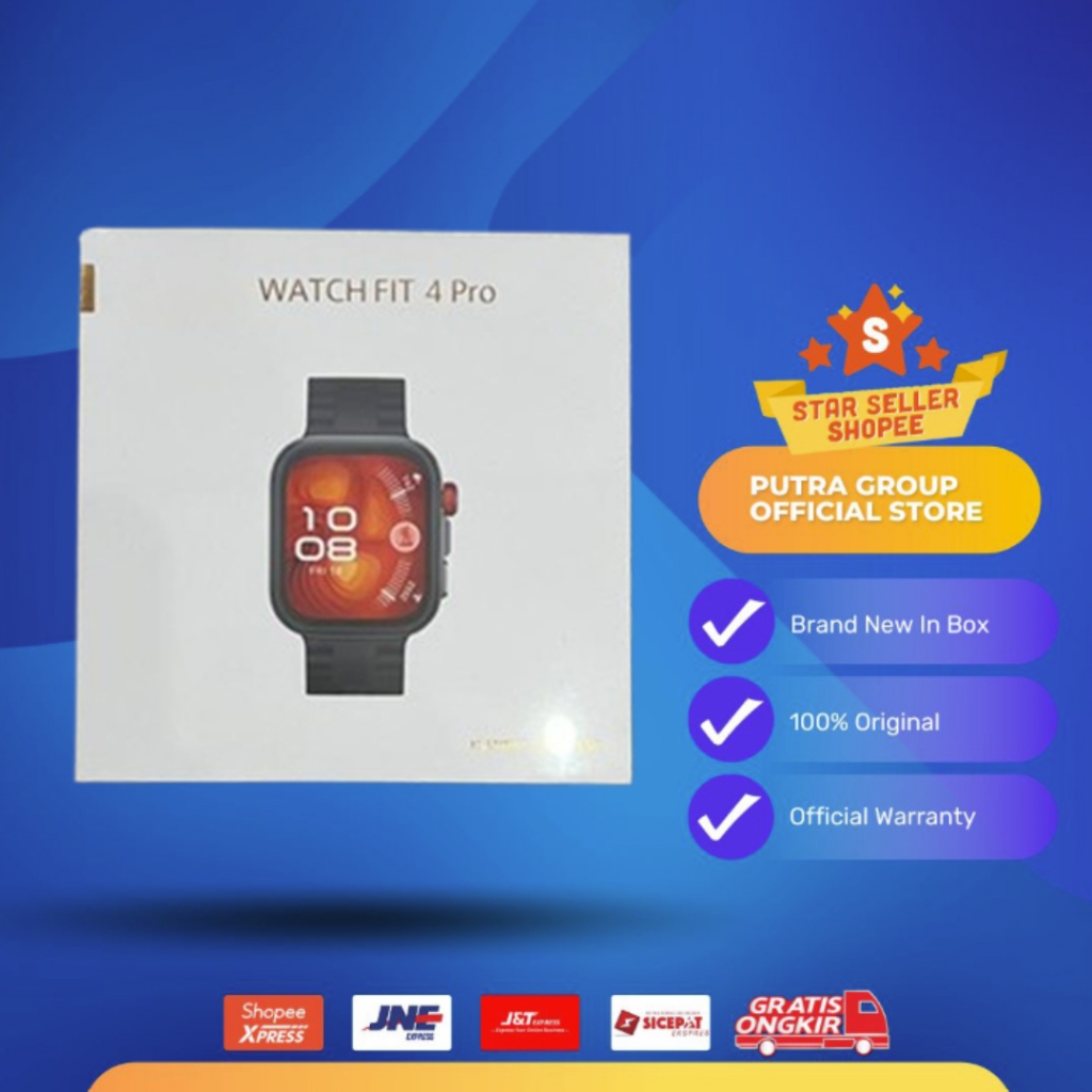 (RESMI) Huawei Watch Fit 4 Pro Black Green Blue Garansi Resmi Huawei 1 Tahun