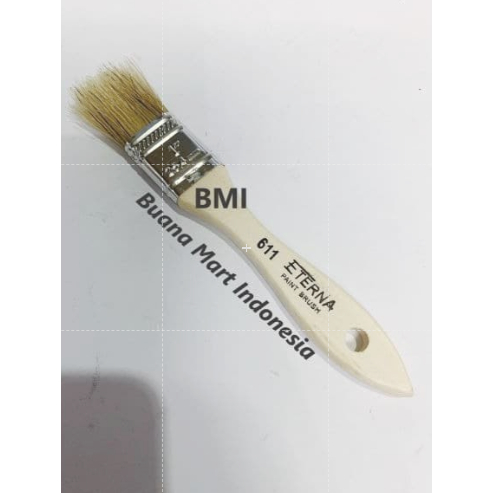 (Grosir) Kuas Eterna 1 Inch | Kuas 611 1" | Kuas Cat Eterna 611 1 Murah