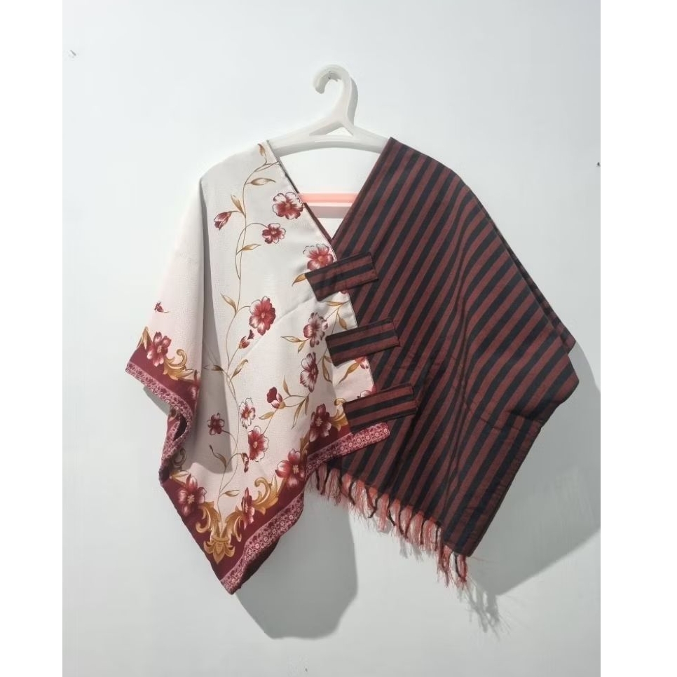 Outer Wanita Motif Lurik, Outer Kondangan, Outer Kekinian, Allsize Ready