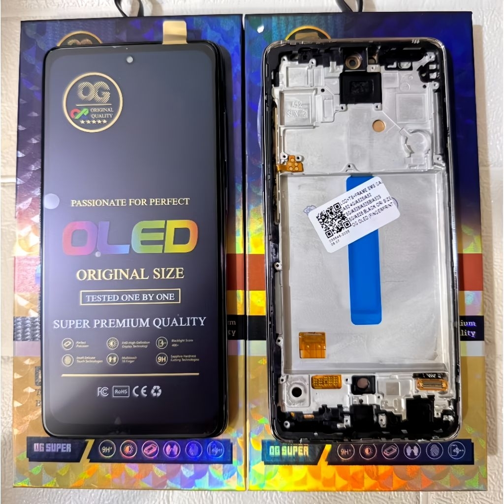 Lcd Samsung A52 4G A52 5G A52S 5G OG OLED FRAME Lcd Samsung A525 A526 A526B A528 OG OLED FRAME