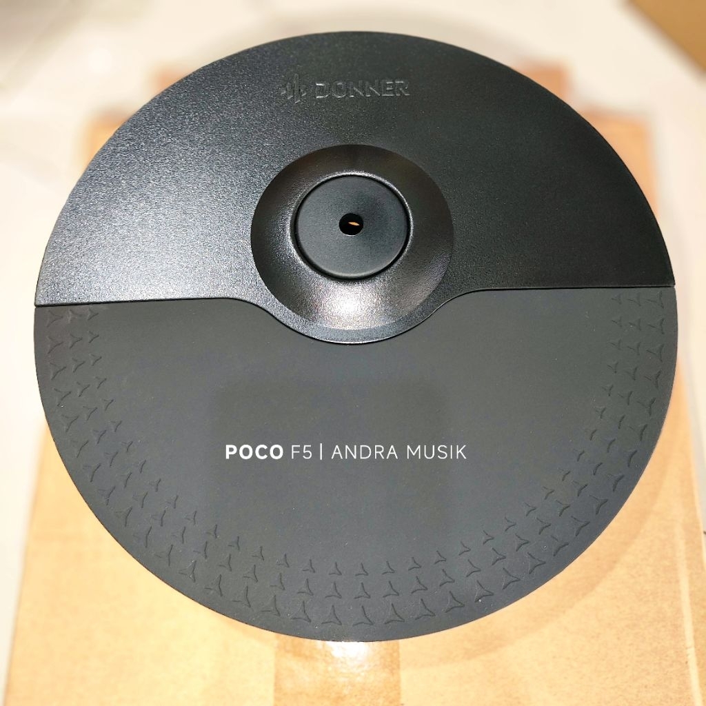 Pad CYMBAL HIHAT CRASH RIDE 10 inci Drum Donner ded Bisa untuk semua Merk Yamaha Nux alesis aroma ro