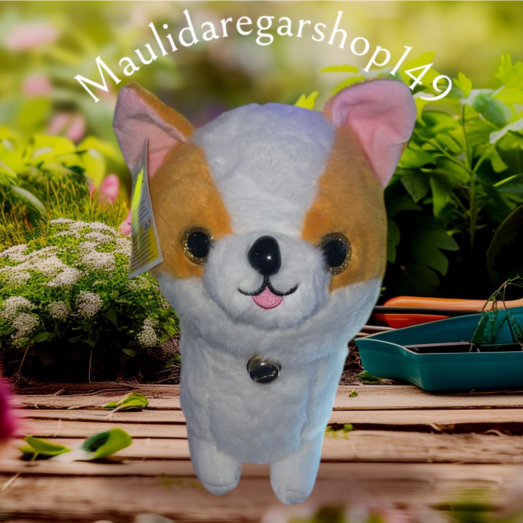 Boneka guguk corgi