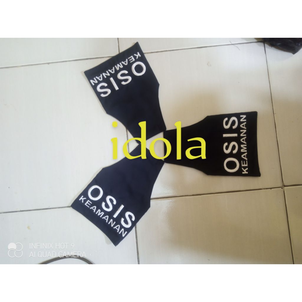 Ban lengan bordir osis keamanan