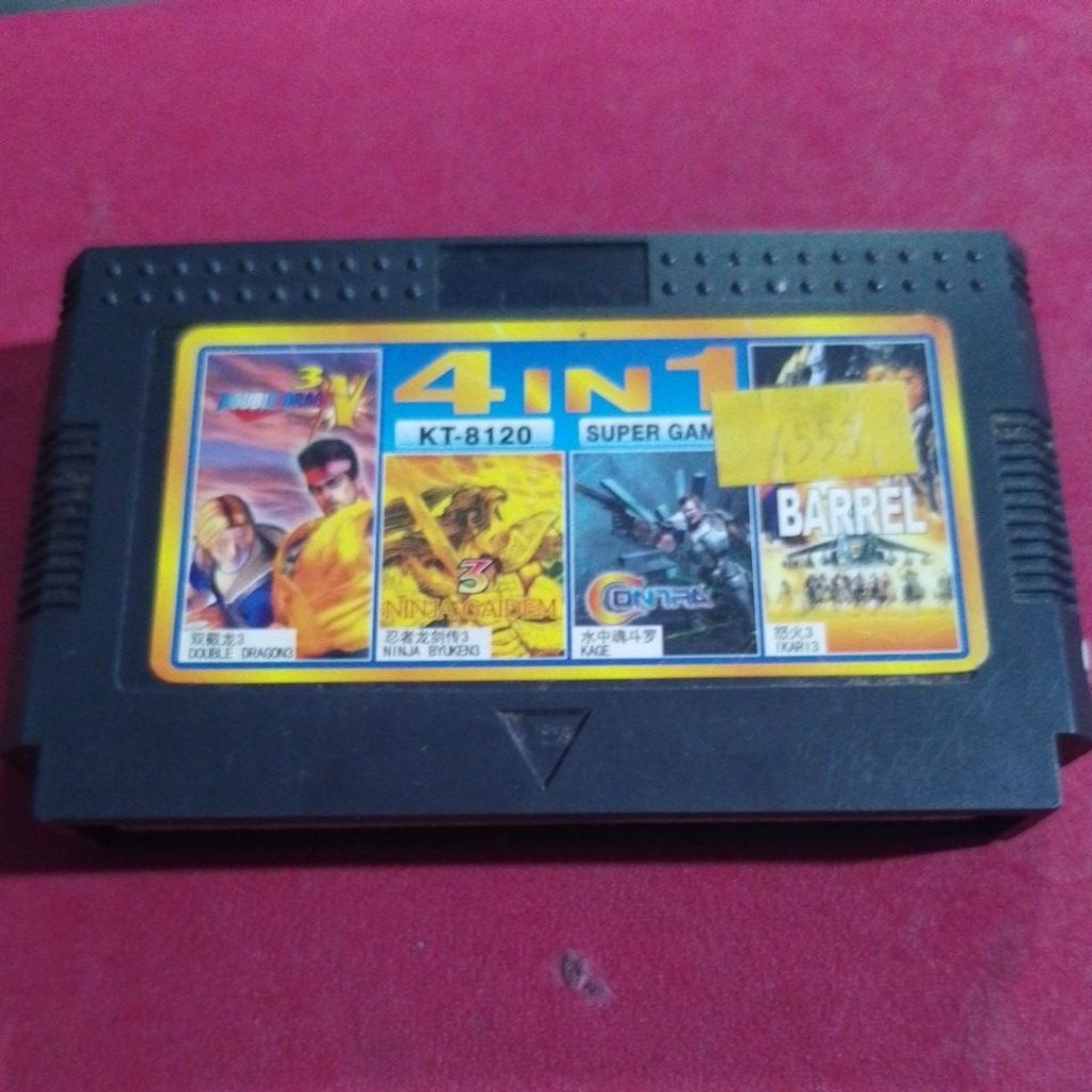 kaset double dragon nintendo clone 72 pin