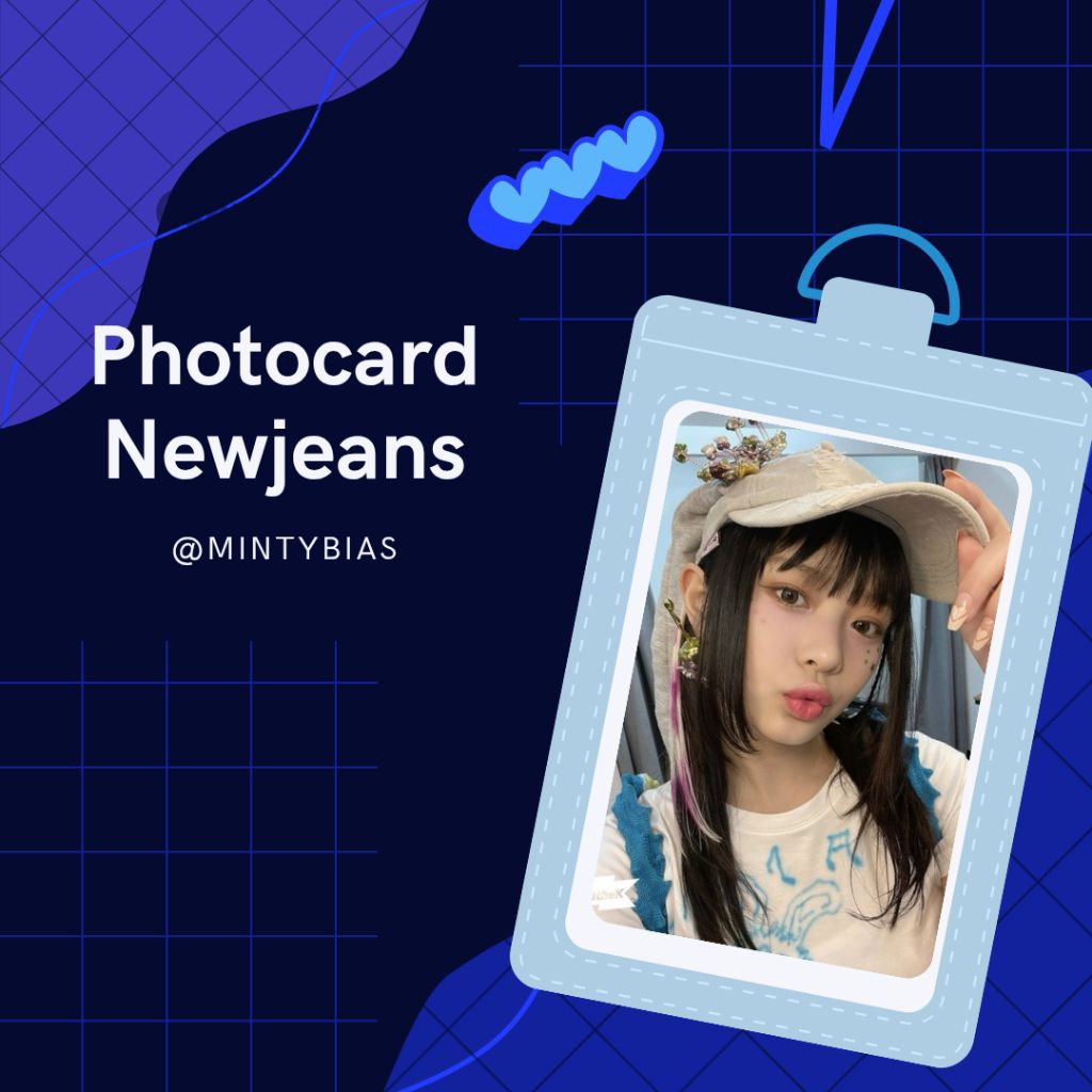 (READY STOCK) PHOTOCARD NEWJEANS / NEWJEANS / PHOTOCARD NEWJEANS 2 SIDE UNOFFICIAL