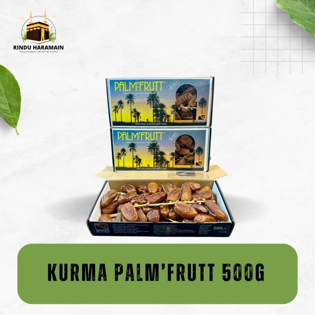 Kurma Palm Fruit Premium 500gr | Manis Alami | Kurma Segar Berkualitas