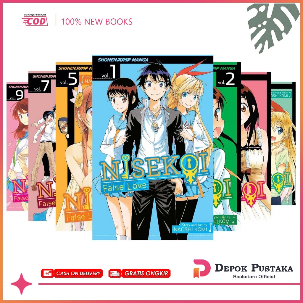 Manga Nisekoi: False Love (25 book series)