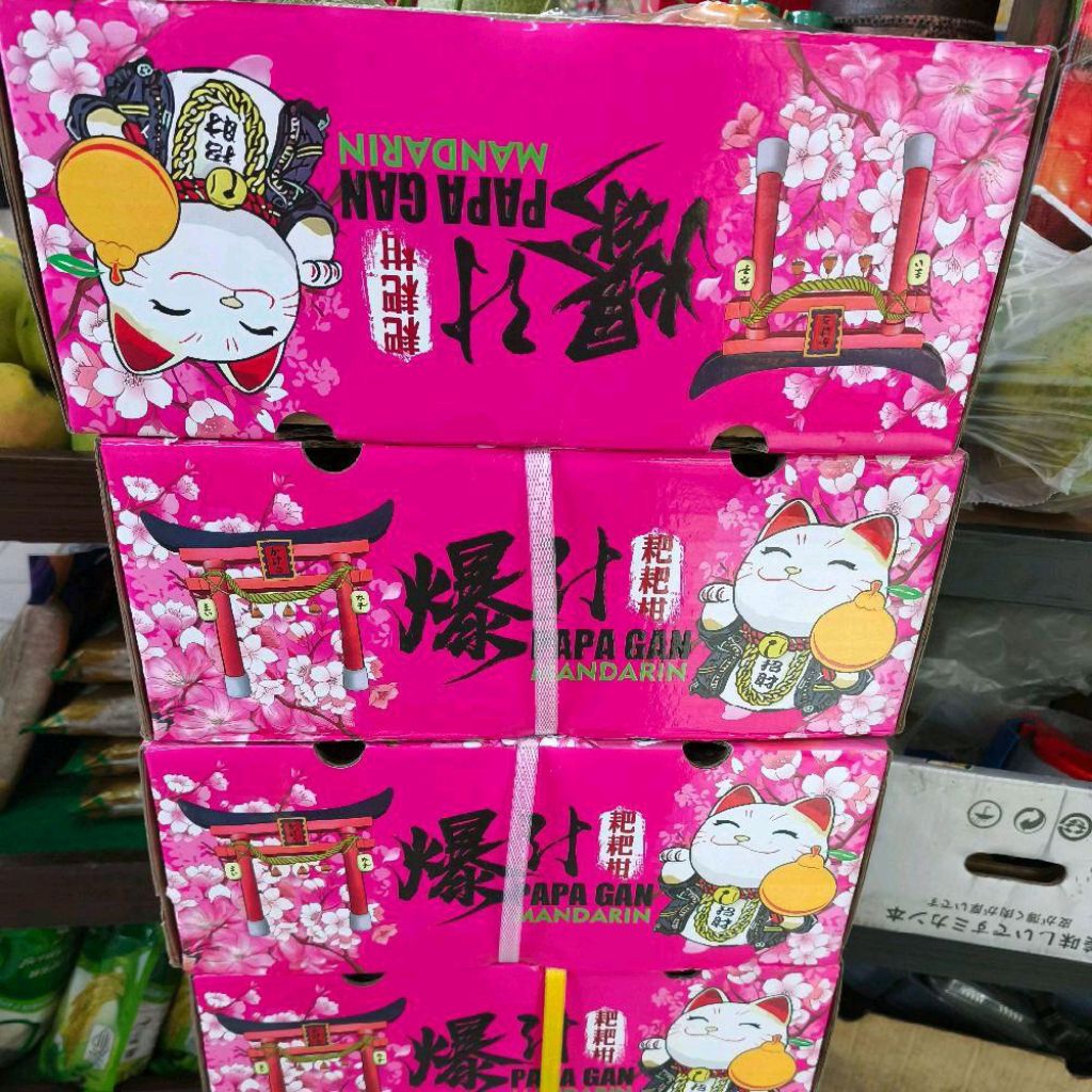 Buah jeruk Mandarin Dekopon papagan super jumbo manis premium 4 kg