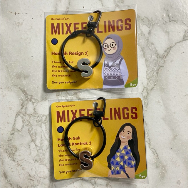 Keychain Gift Custom | Resign Gift | Souvenir