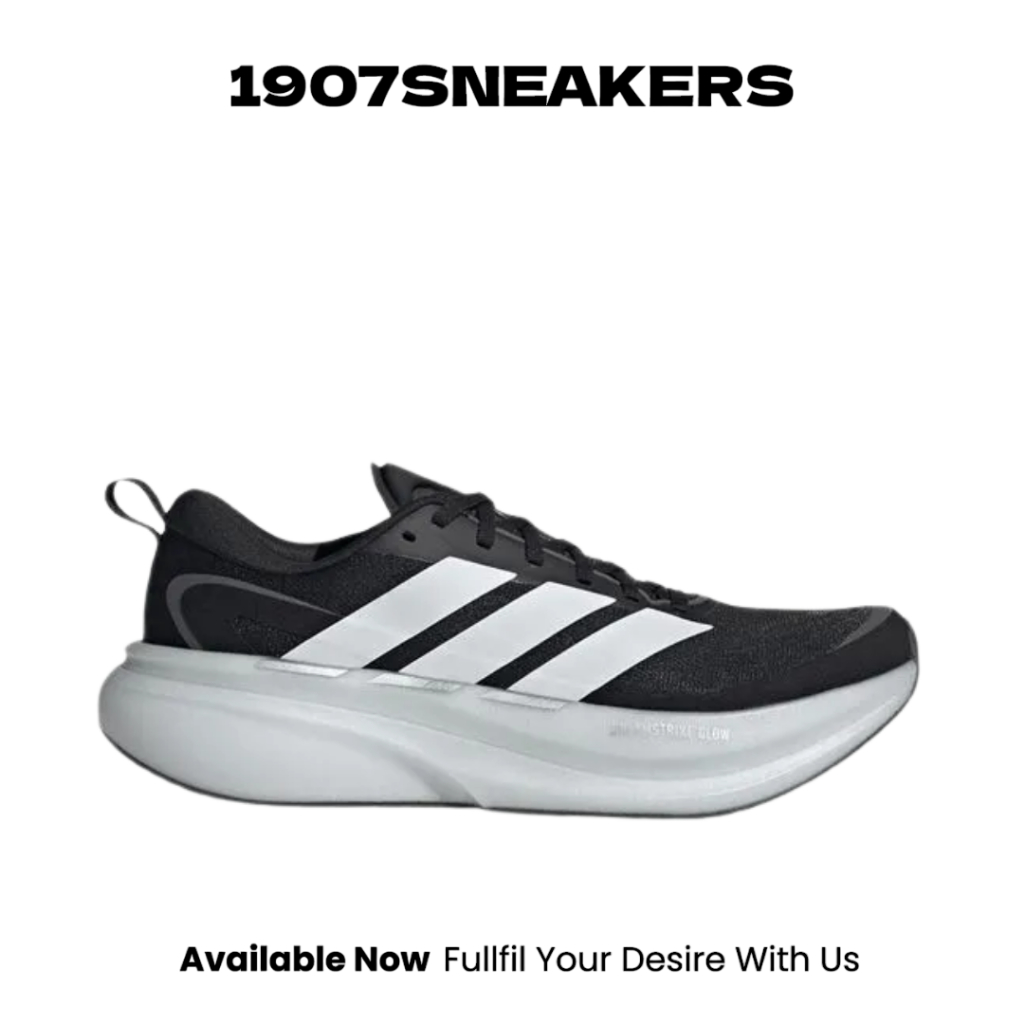 Sepatu Lari Pria Adidas Supernova Glide - Black ADIHQ7560