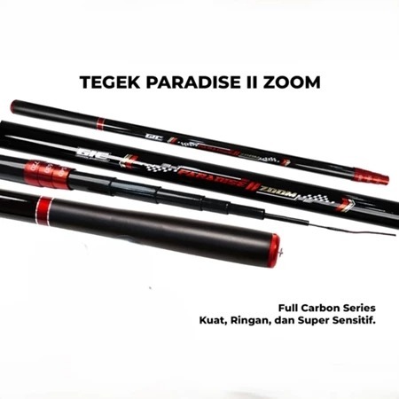 Paradise Zoom II 3-Way Carbon Tegek Anti Slip