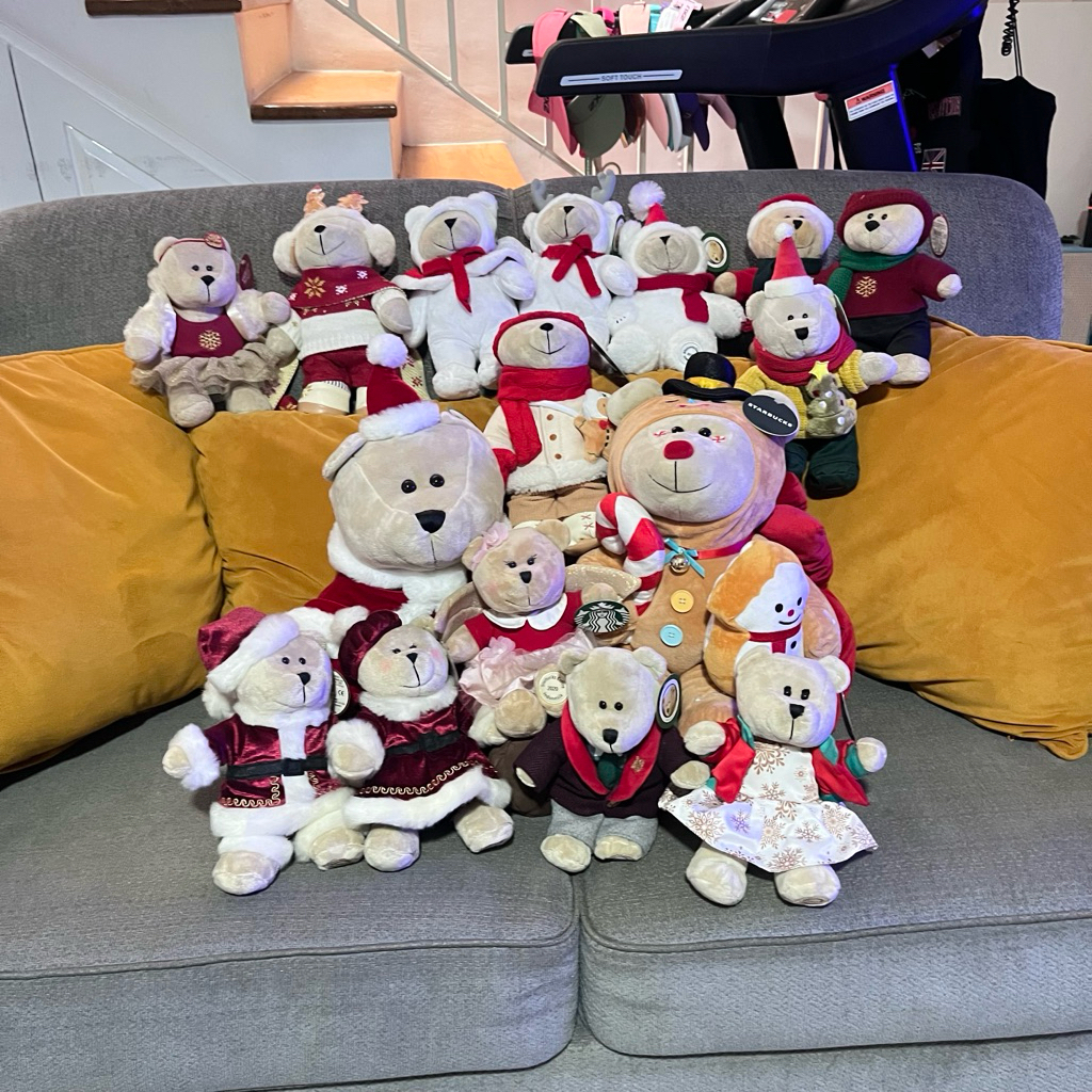 Starbucks BEARISTA Teddy Bear Christmas Edition