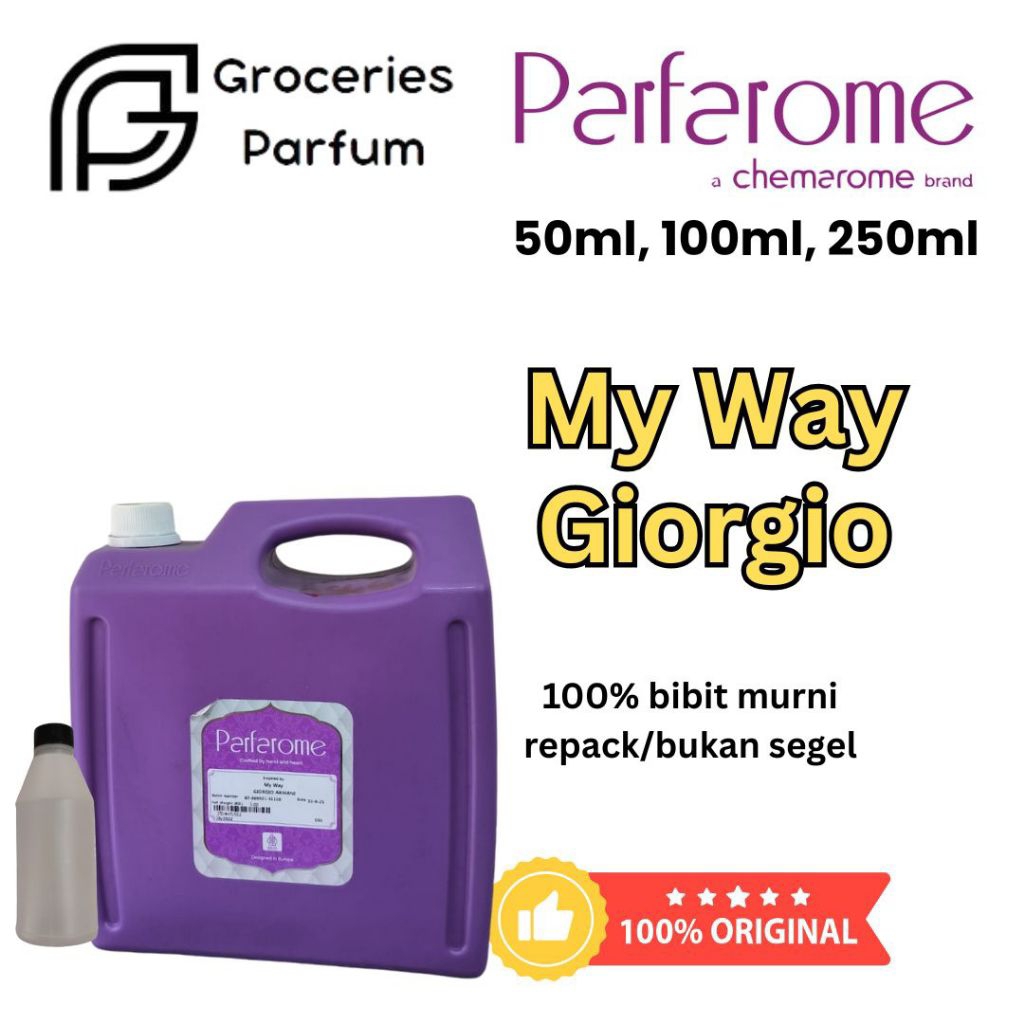 MY WAY by PARFAROME BIBIT PARFUM TERMURAH