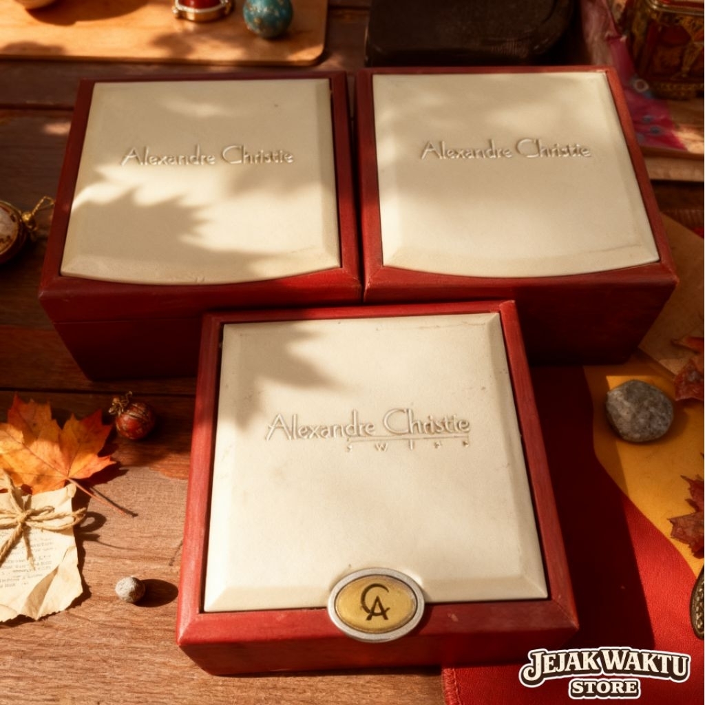 Box Kotak Jam Tangan Alexandre Christie Original Bekas