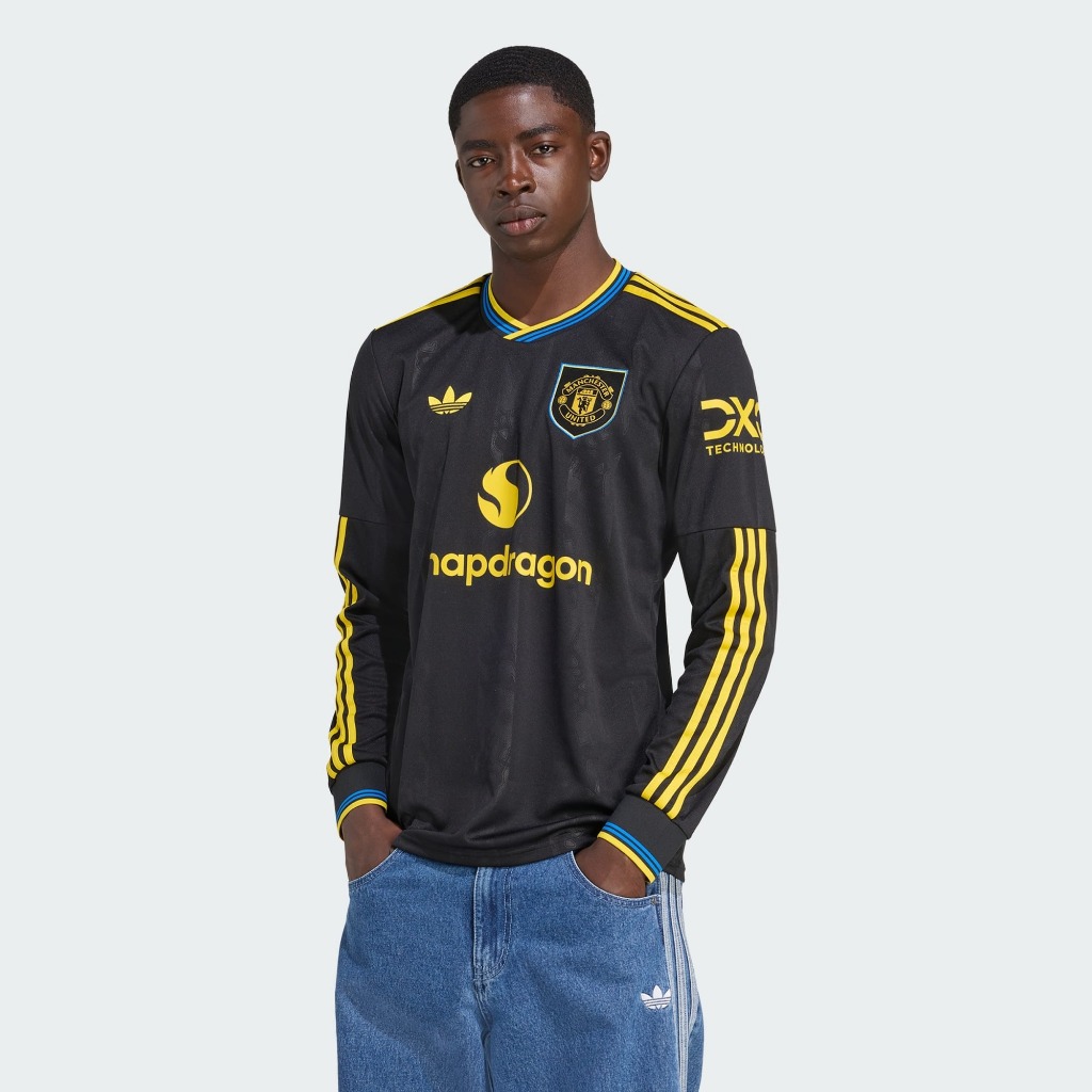 Jersey Bola Adidas Manchester United 25/26 Third LS Long Sleeve KD4226