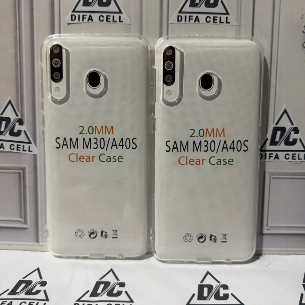 Soft Case Original Space Transparan Samsung M30/M305/A40S Silikon Clear Space